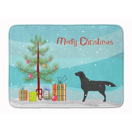 Carolines Treasures Black Labrador Retriever Christmas Tree Machine Washable Memory Foam Mat BB2926RUG